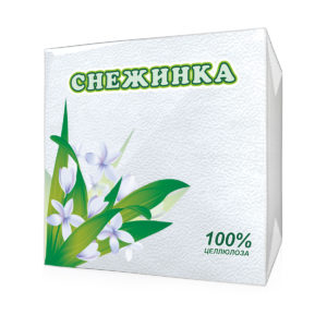 Великий Новгород — Салфетки  «Снежинка»  белые оптом.